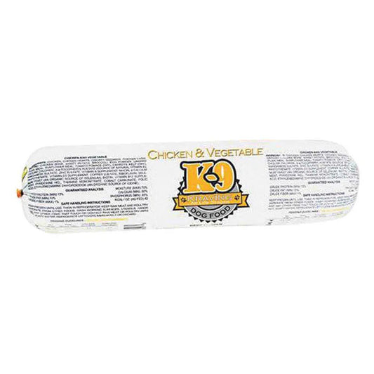 K-9 Kravings Frozen Chicken & Vegetable 2lb Chub