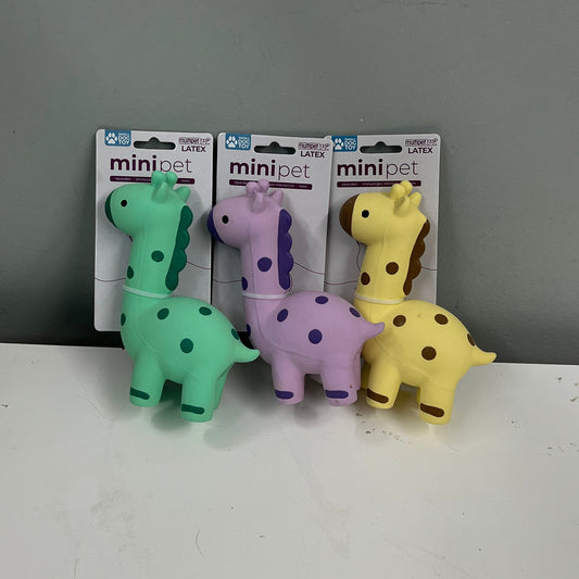 Multipet Latex Giraffe Dog Toy