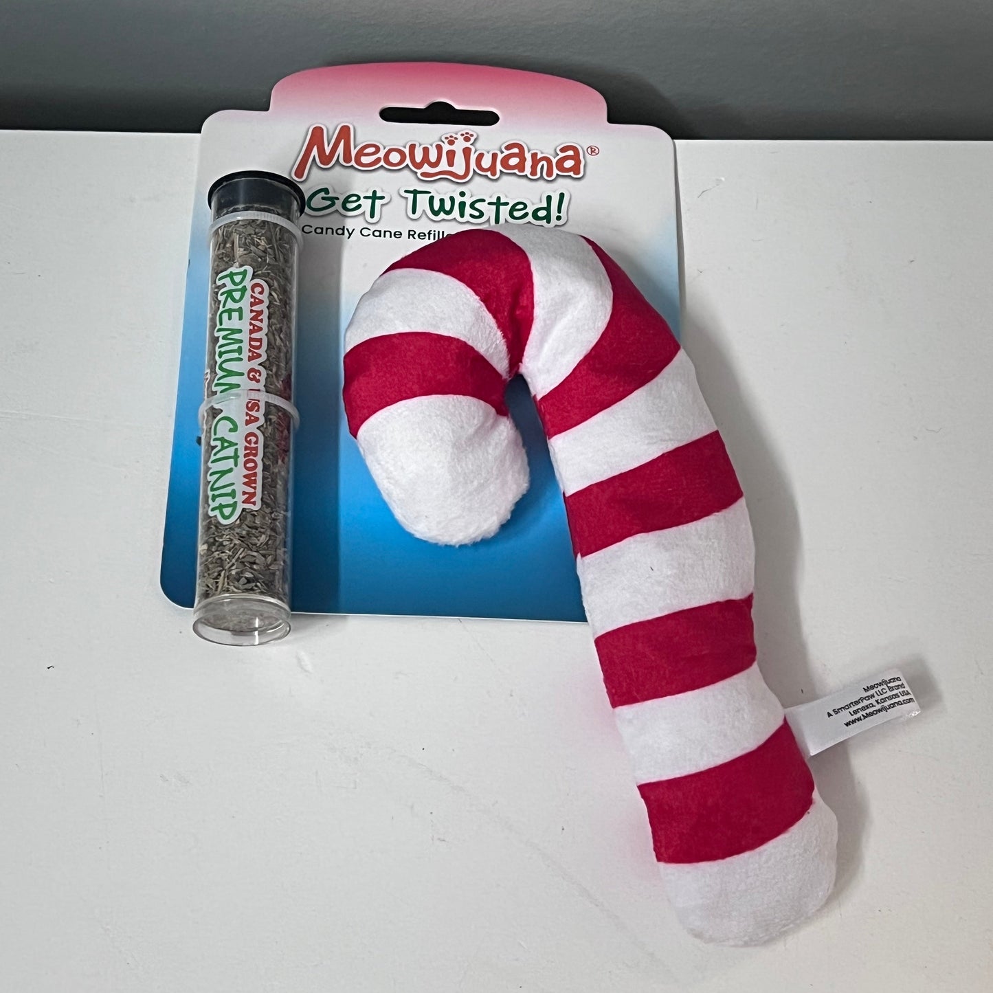 Meowijuana Get Twisted Candy Cane