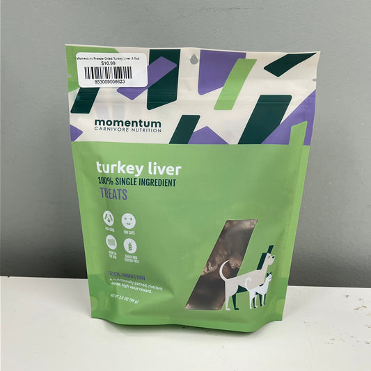 Momentum Freeze-Dried Turkey Liver 3.5oz