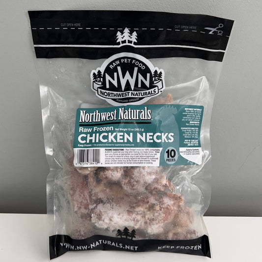 Northwest Naturals Frozen Raw Chicken Necks 10pk