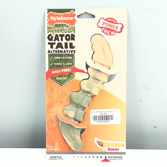 Nylabone Power Chew Large Gator Tail