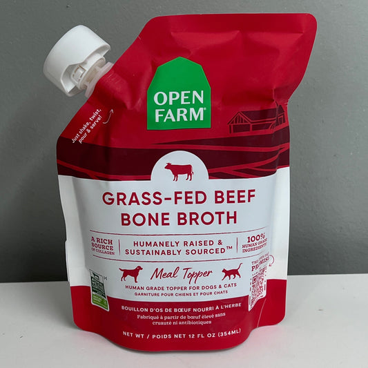 Open Farm Beef Bone Broth 12oz