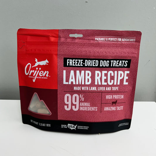 Orijen Freeze-Dried Lamb Dog Treats 3.25oz