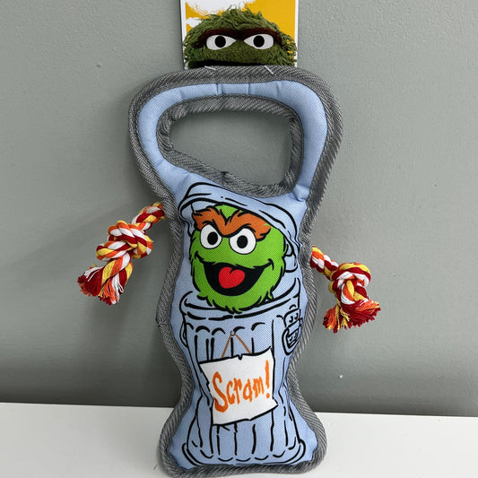 Oscar the Grouch Dog Toy