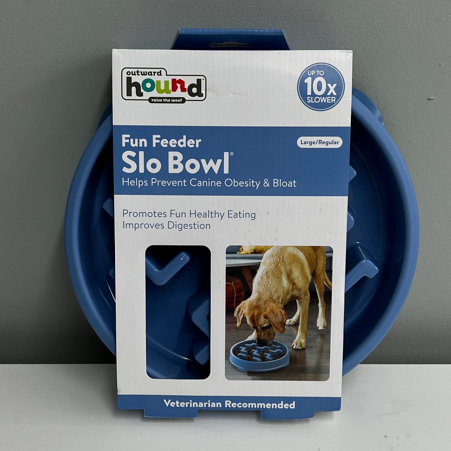 Outward Hound Fun Feeder Slo Bowl- Large (4 cup)