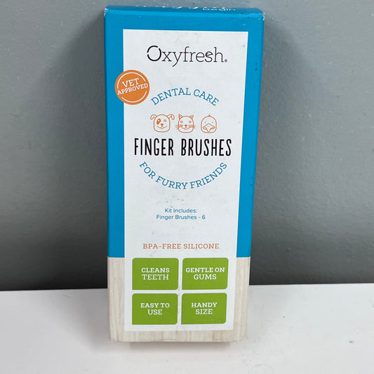 Oxyfresh Fingerbrush 6pk