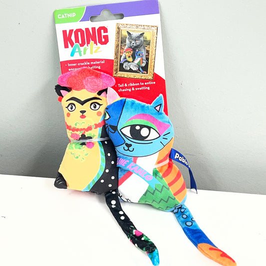 Kong Picasso Cat 2pk Cat Toy