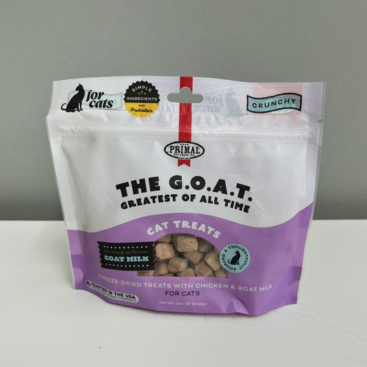 Primal G.O.A.T. Chicken and Goat Milk Cat Treats