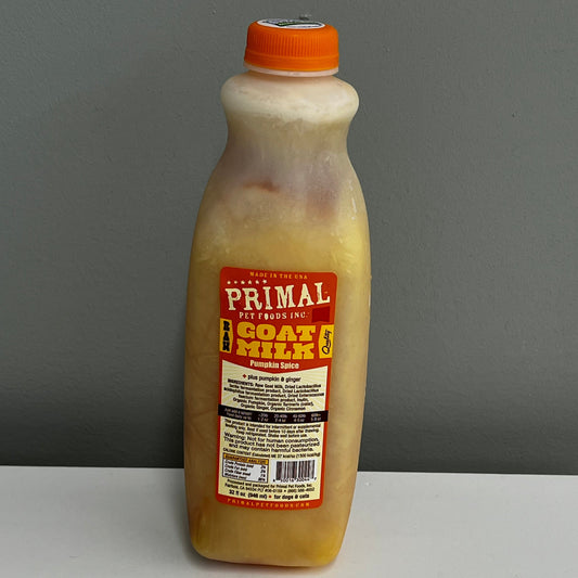 Primal Goat Milk 1 Quart- Pumpkin