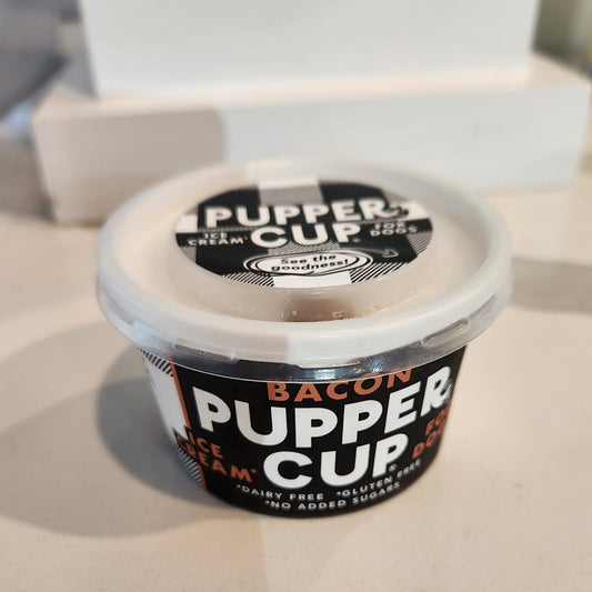 Pupper Cup Bacon Ice Cream 3oz