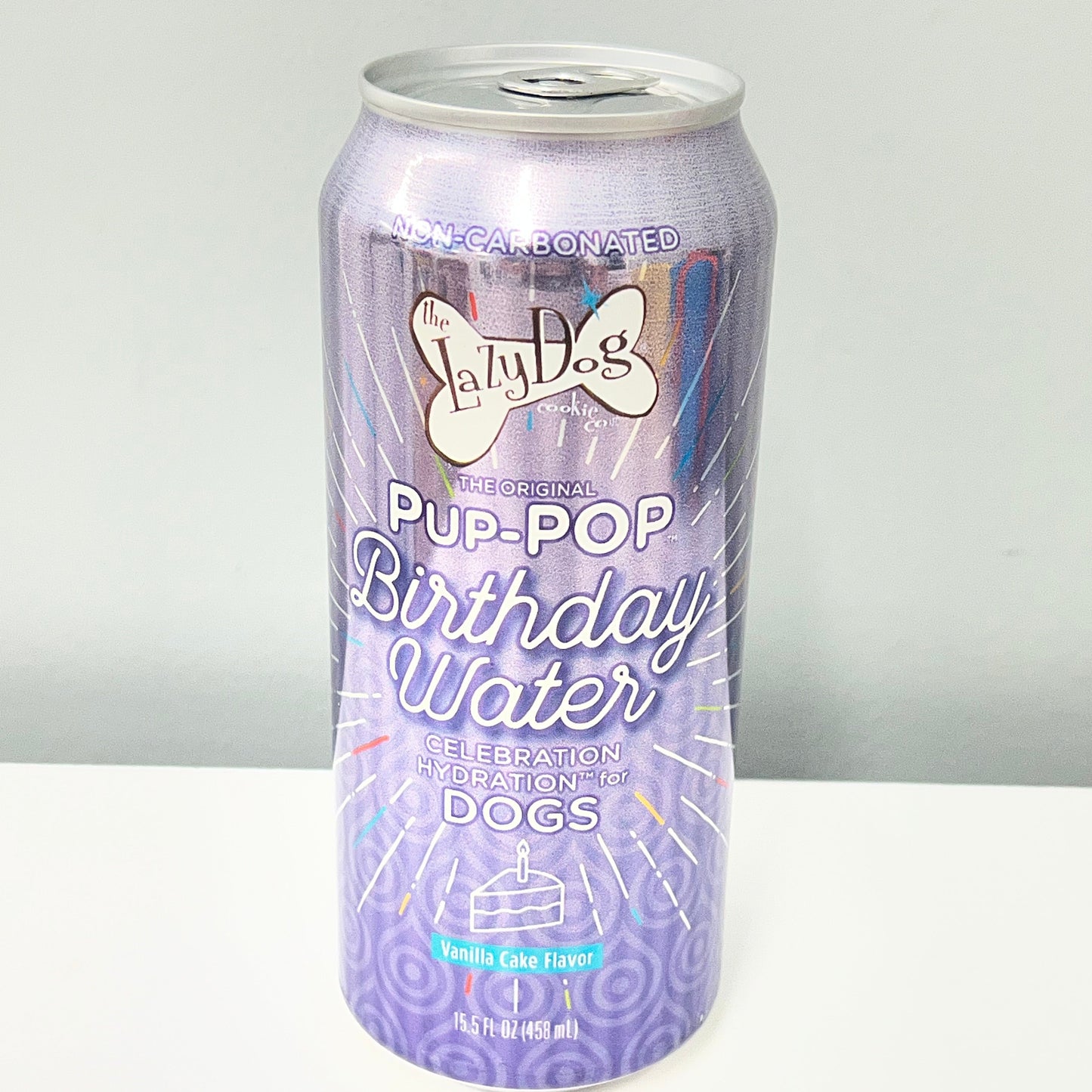 Pup-POP Birthday Cake Water