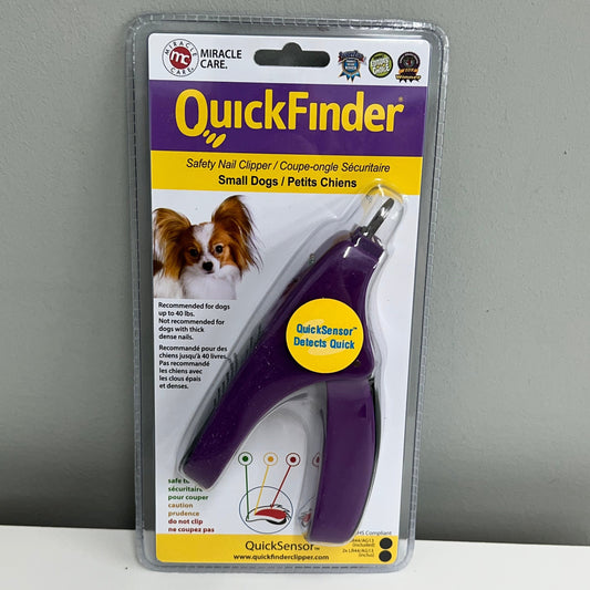 Miracle Care QuickFinder Nail Clipper for Small Dogs
