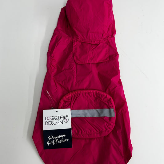 Packable Raincoat- Pink