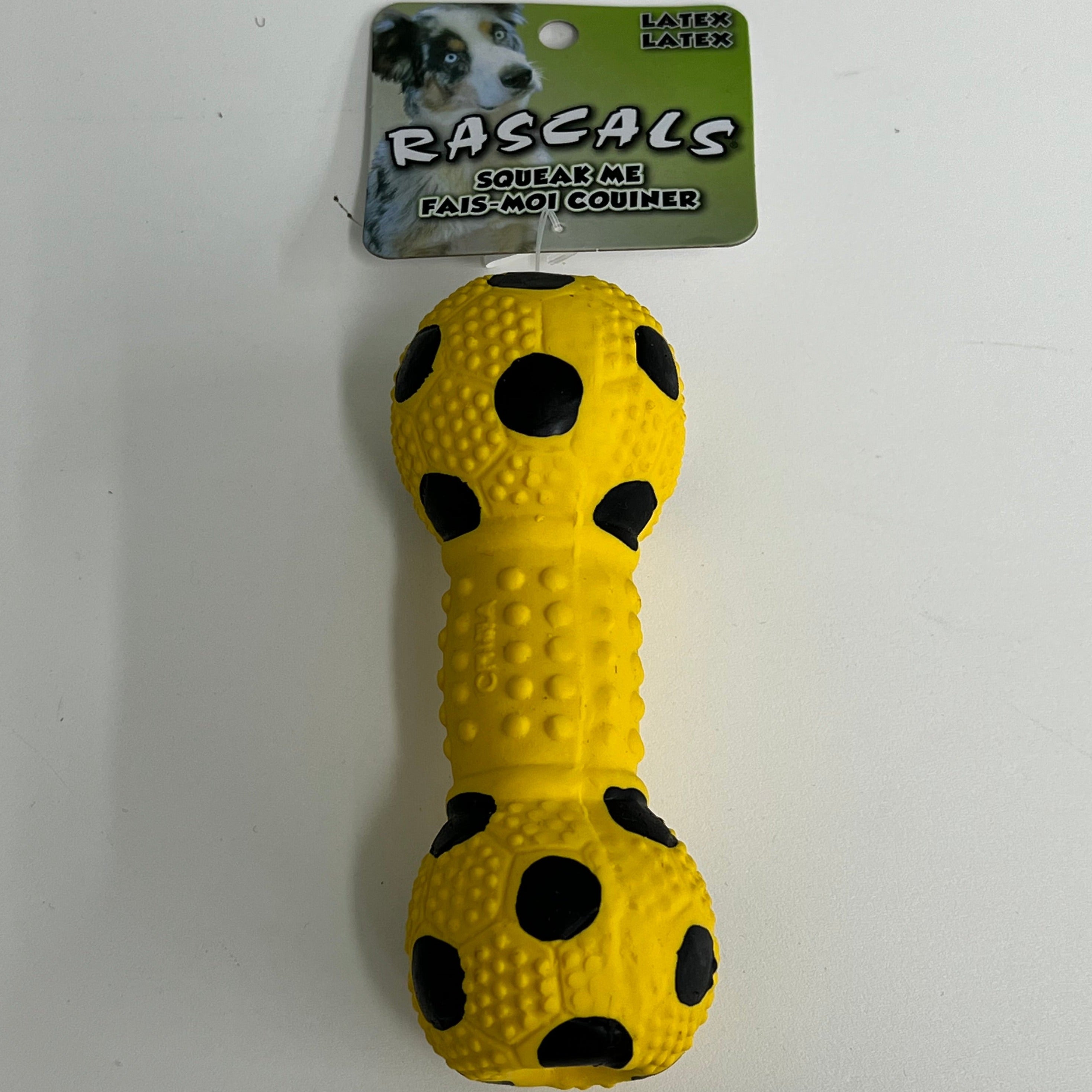 Rascals Latex Soccer Ball Dumbbell – PETquoson