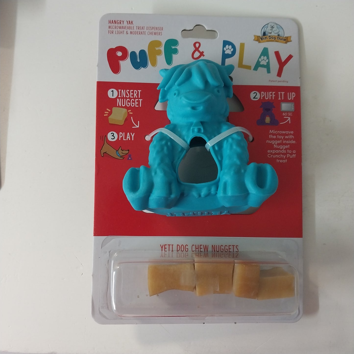 Yeti Puff & Play Yak Toy