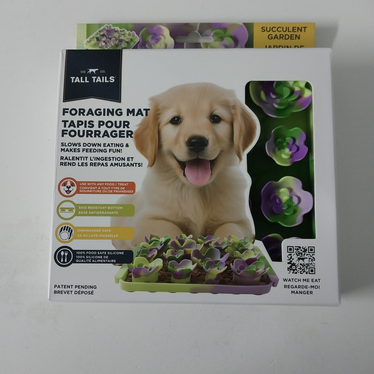 Tall Tails Succulent Garden Foraging Mat For Dogs