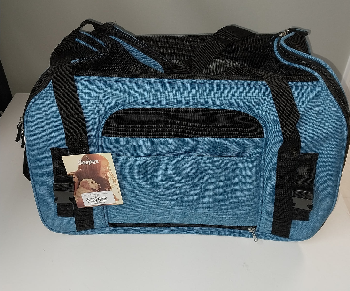 Jespet 19" Soft Sided Carrier, Turquoise