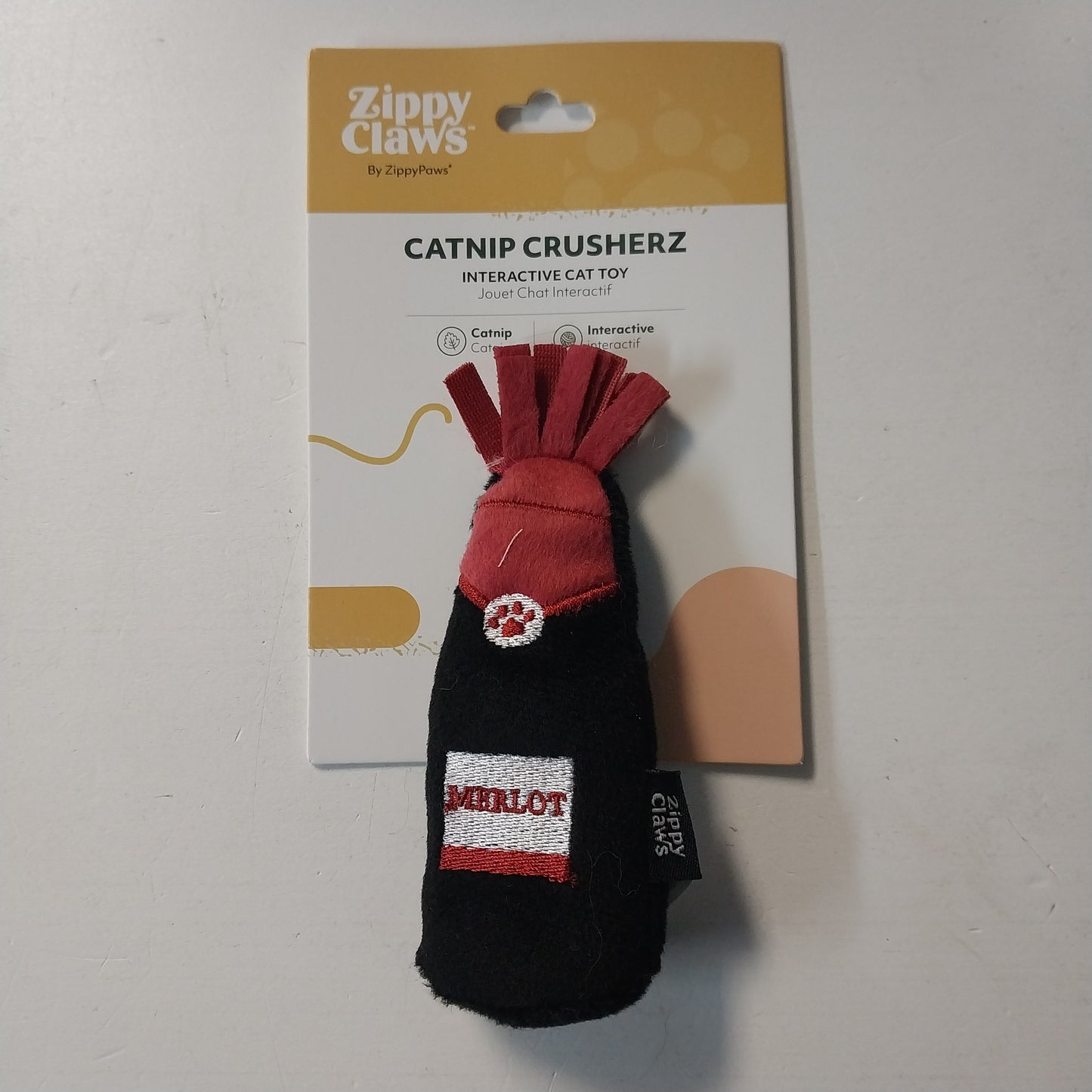 Zippy Claws Catnip Crushers Merlot