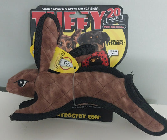 Tuffy Brown Rabbit Toy