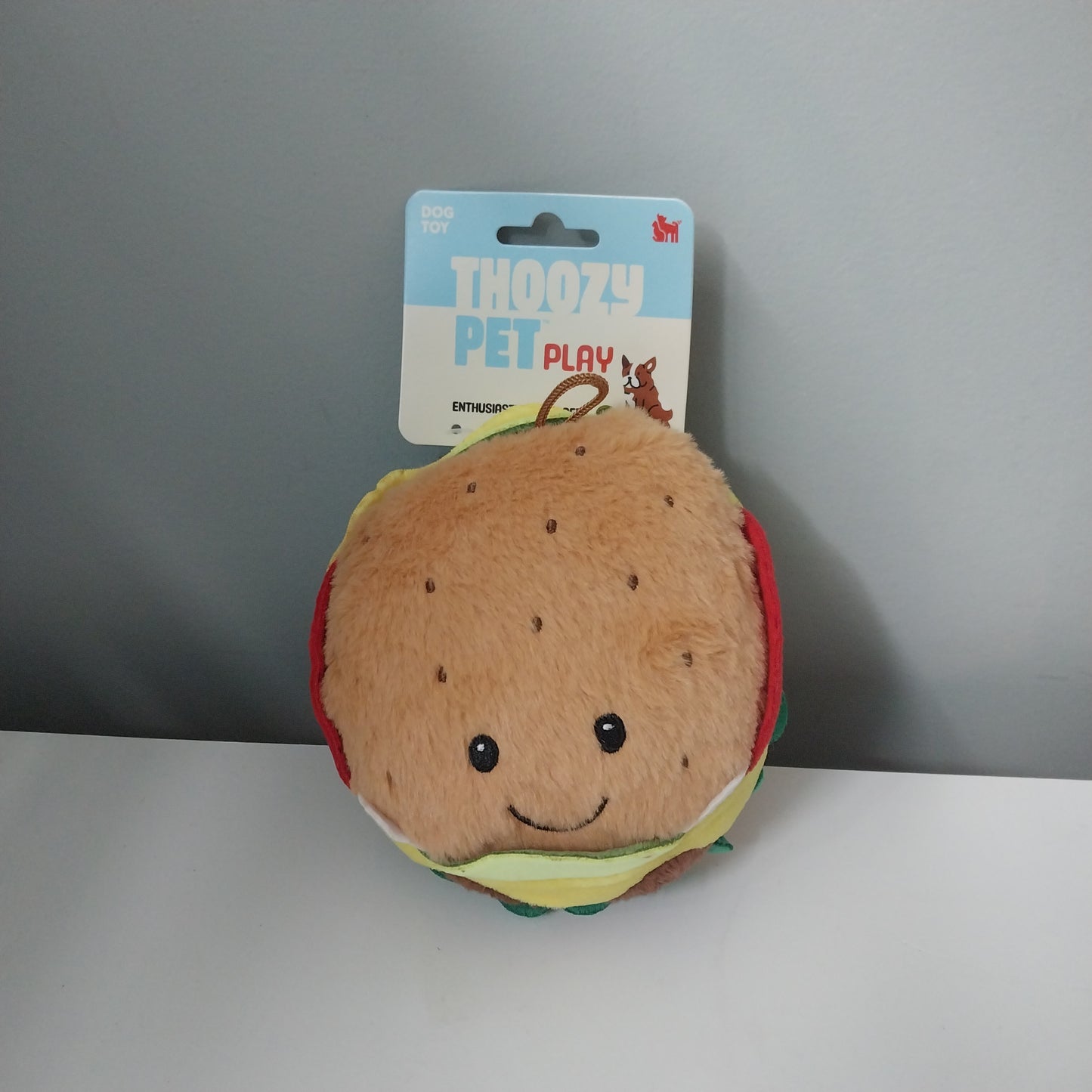 ThoozyPet 5" Cheeseburger Toy