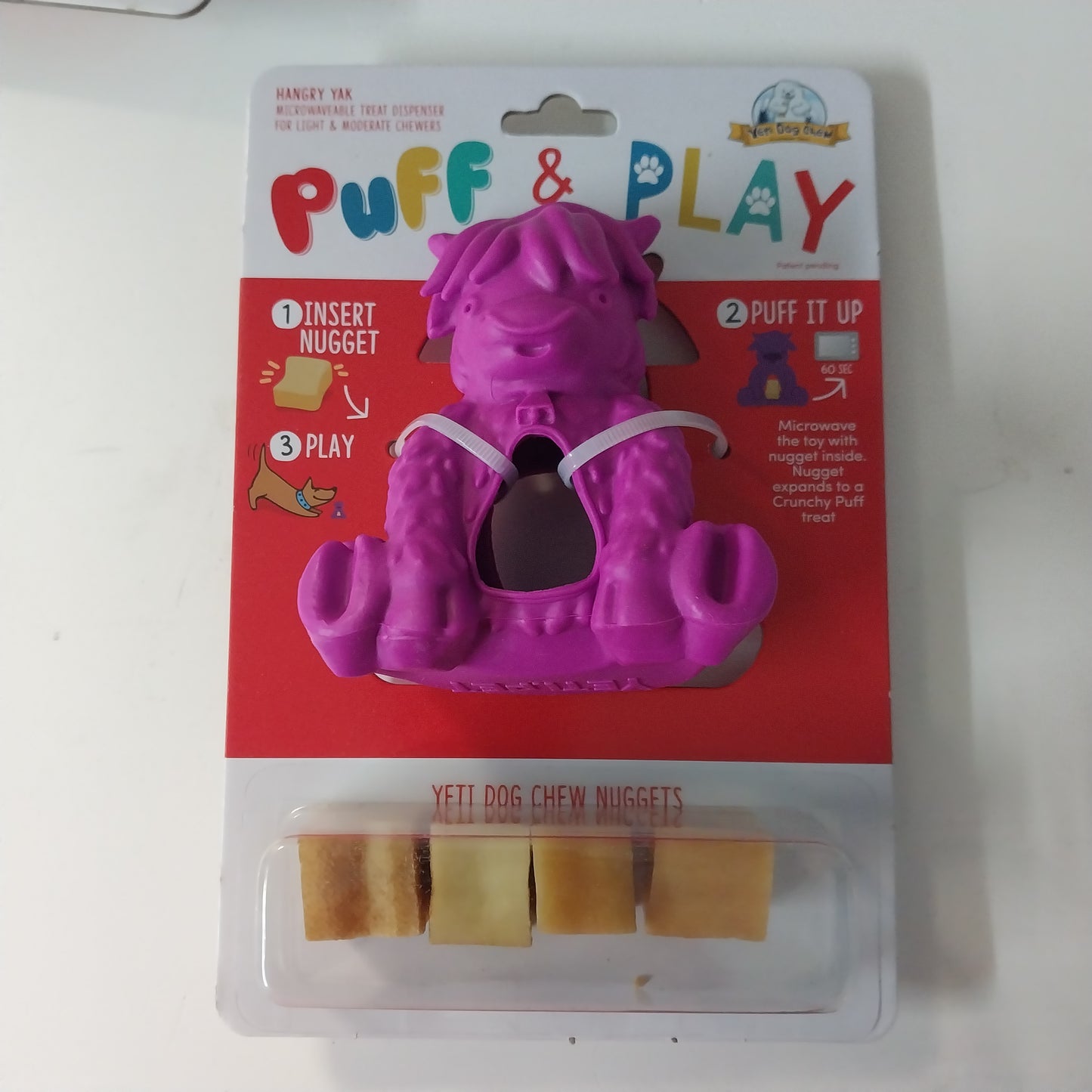 Yeti Puff & Play Yak Toy