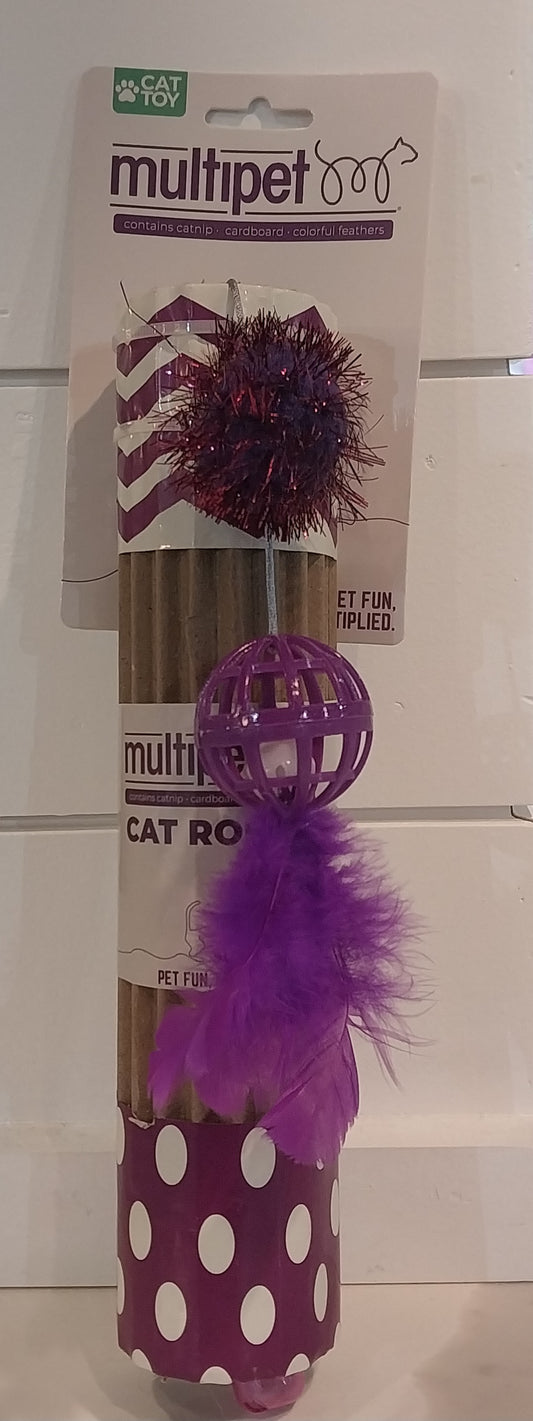 Multipet Cardboard Cat Roller Toy