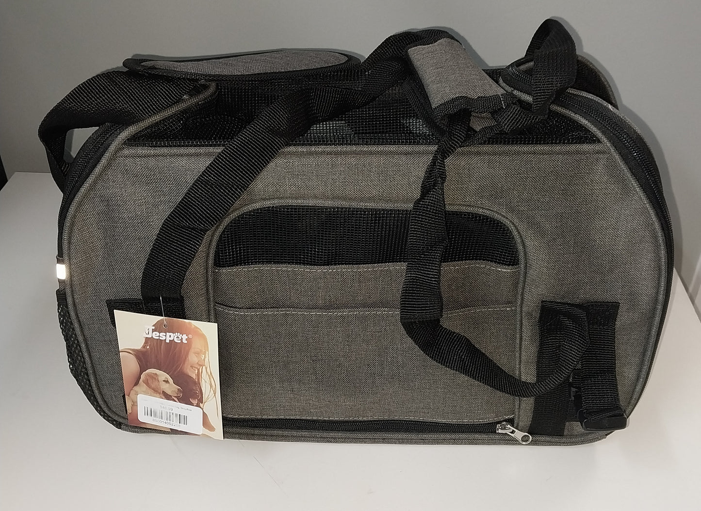 Jespet 17" Soft Sided Carrier, Grey