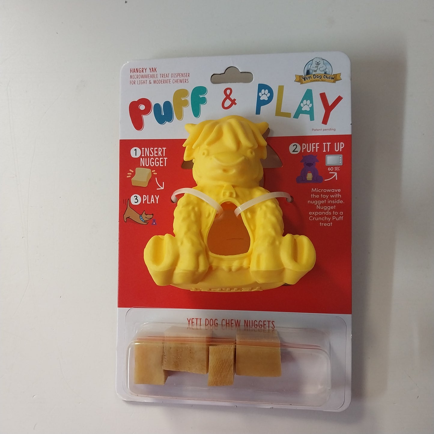 Yeti Puff & Play Yak Toy