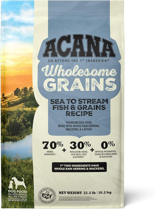 Acana Wholesome Grains Sea to Stream 22.5lb