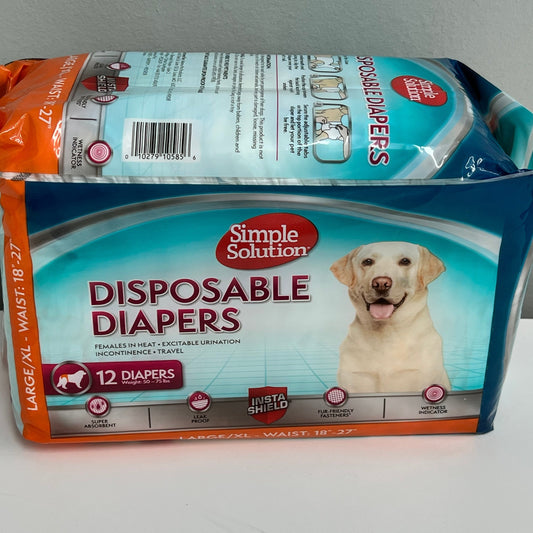Simple Solutions Disposable Diapers- Large