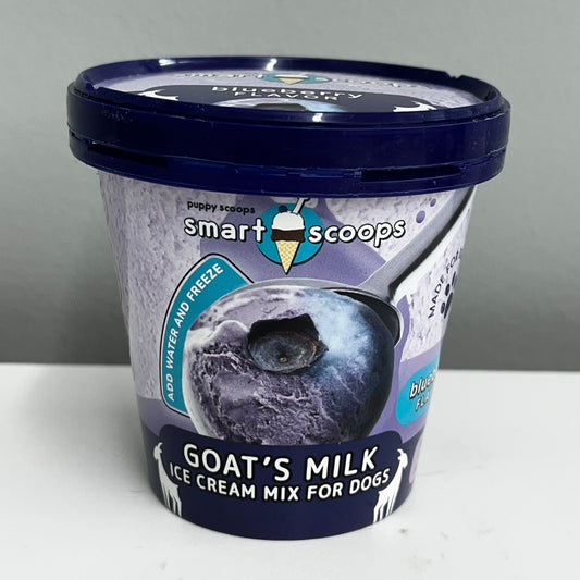 Smart Scoops Goat Milk Ice Cream Mix- Blueberry