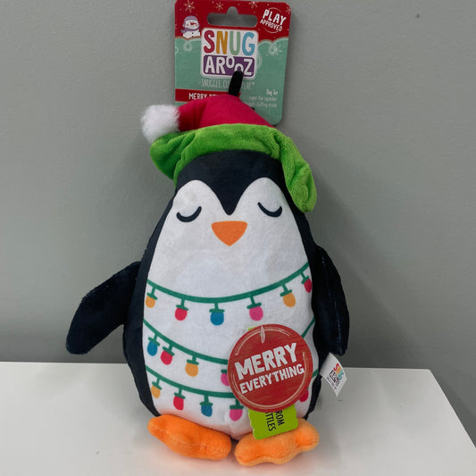 Snugarooz Christmas Penguin Toy