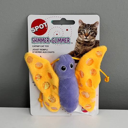Spot Butterfly Catnip Toy