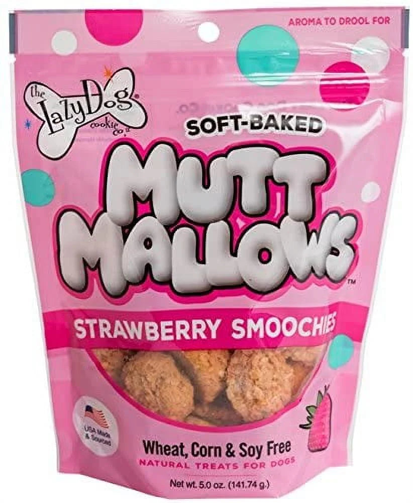 Lazy Dog Mutt Mallows Strawberry Smoochies