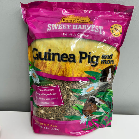 Sweet Harvest 6lb Guinea Pig Food