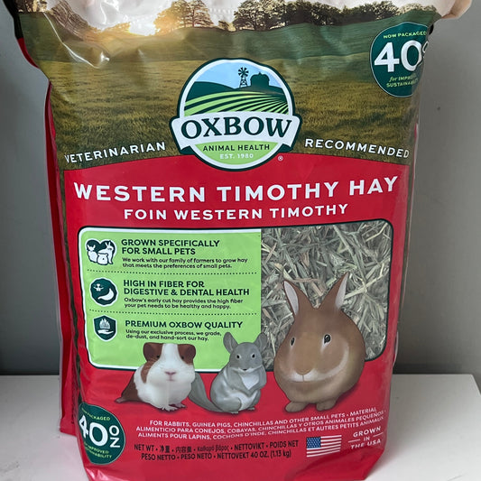 Oxbow Western Timothy Hay 40oz