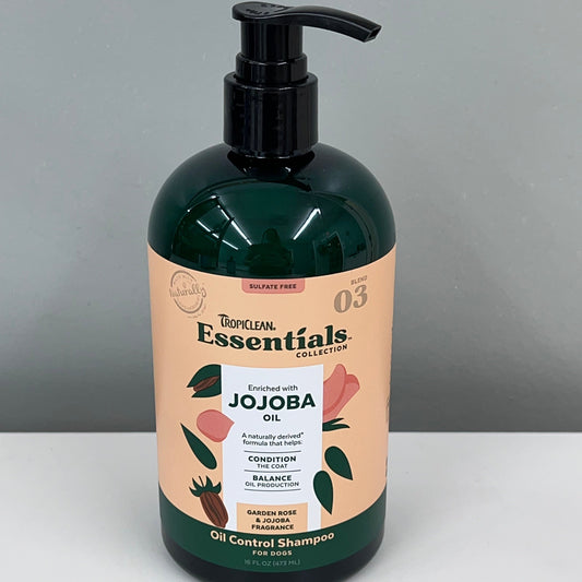 Tropiclean Essentials JoJoba Shampoo 16oz