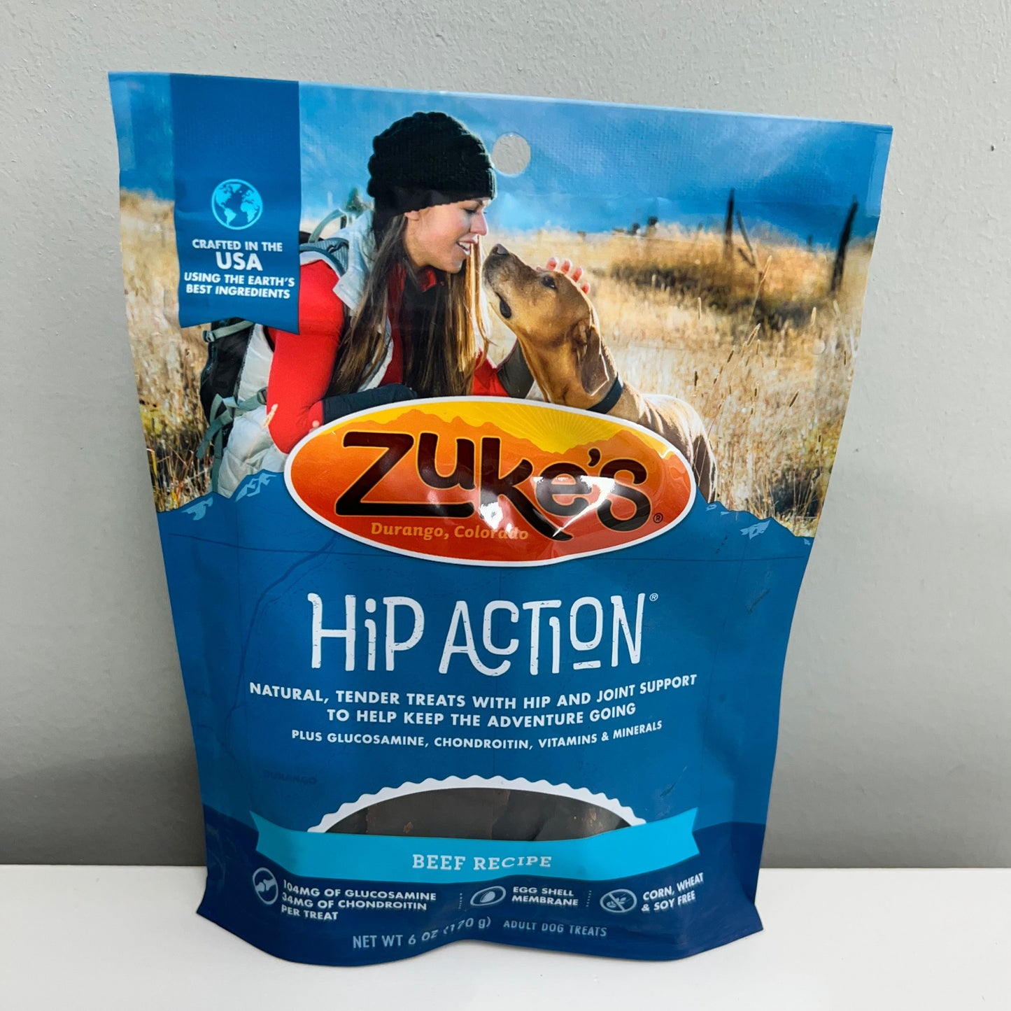 Zukes Hip Action Beef Dog Treats