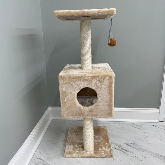 Armarkat 42" Cat Tree with Condo and Post
