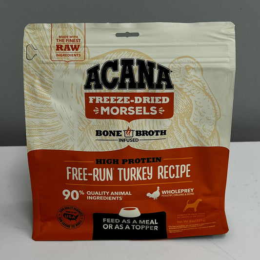 Acana Freeze Dried Turkey Morsels 8oz