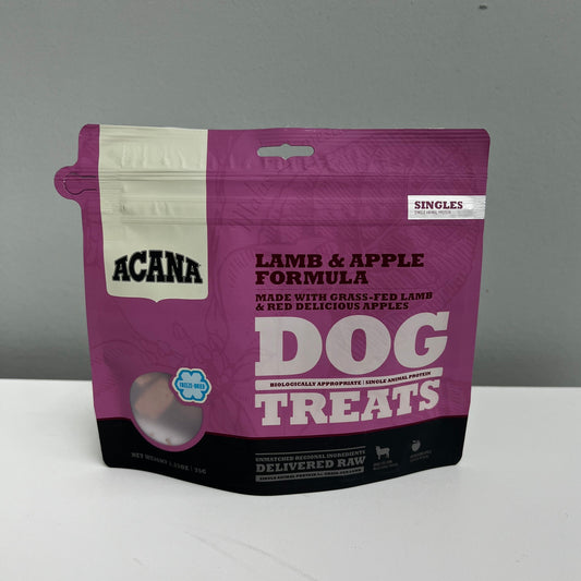 Acana Freeze Dried Lamb & Apple Dog Treats 1.25oz