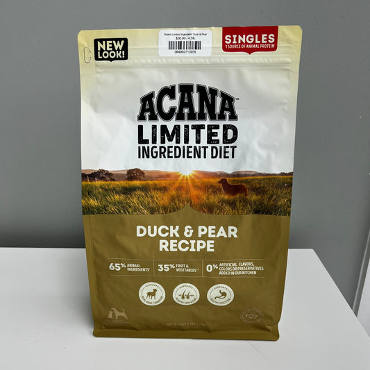 Acana Limited Ingredient Duck & Pear