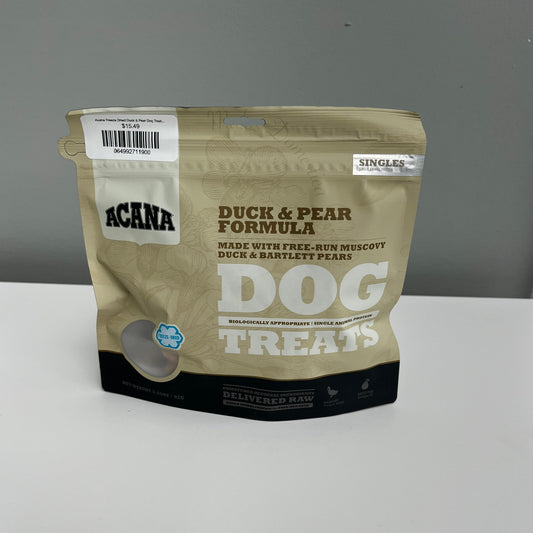 Acana Freeze Dried Duck & Pear Dog Treats 3.25oz