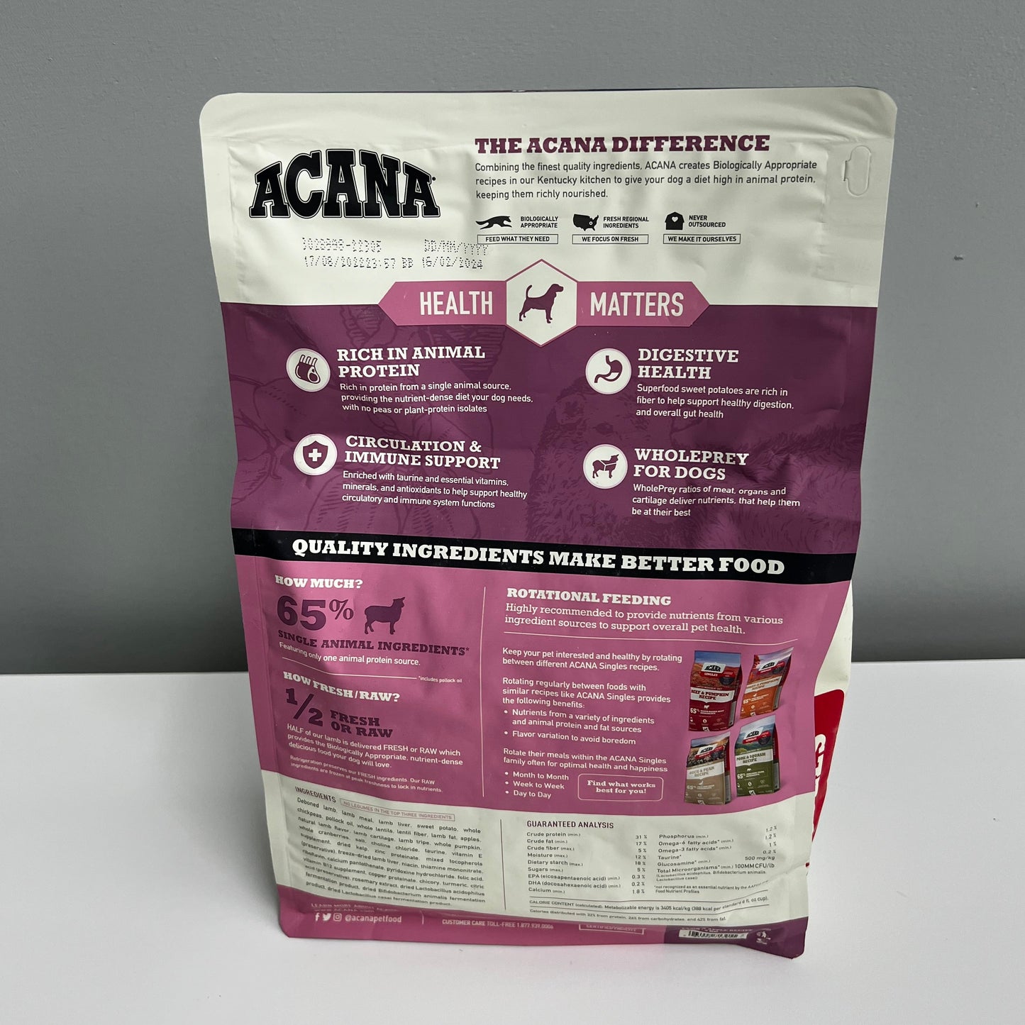Acana Limited Ingredient Lamb & Apple