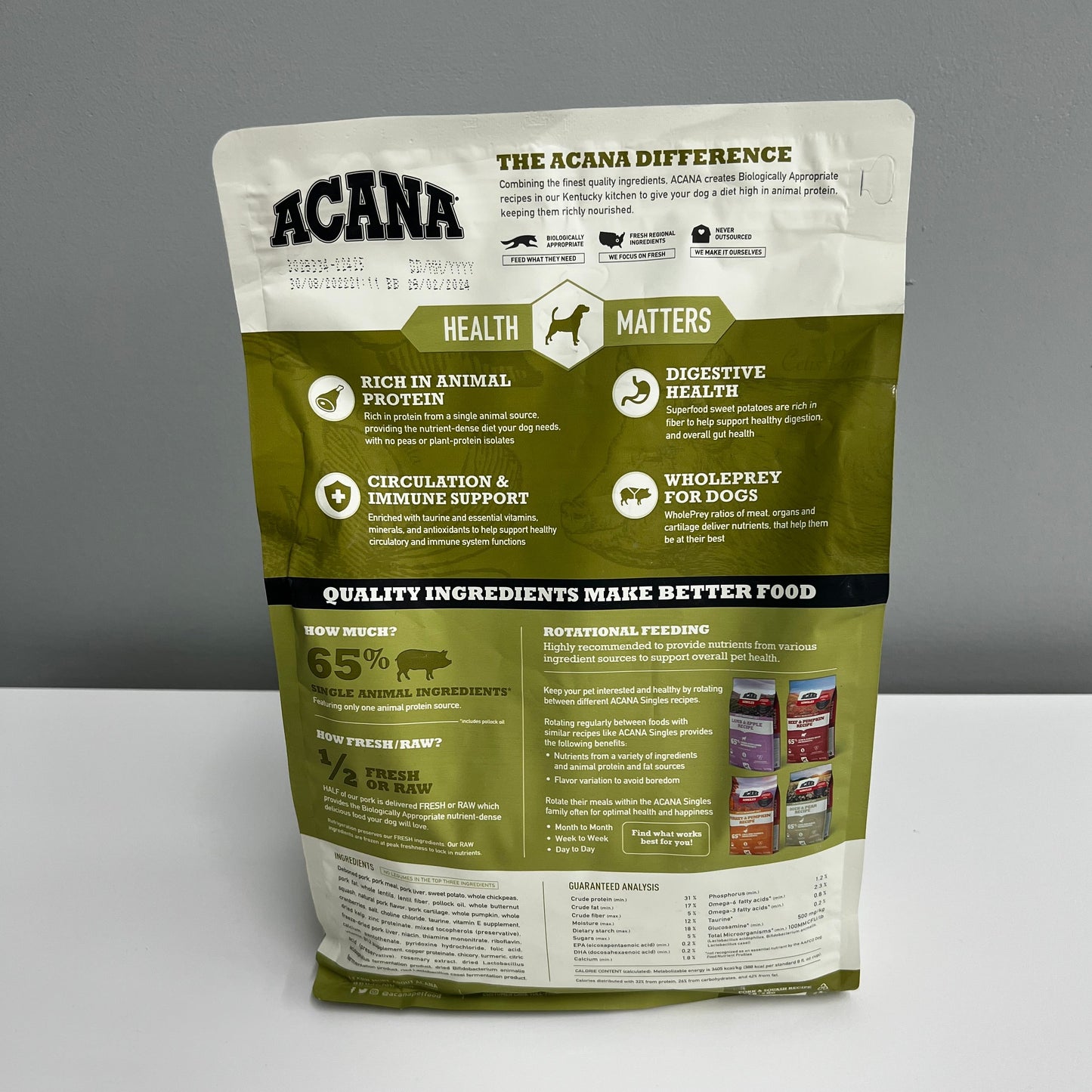 Acana Limited Ingredient Pork & Squash