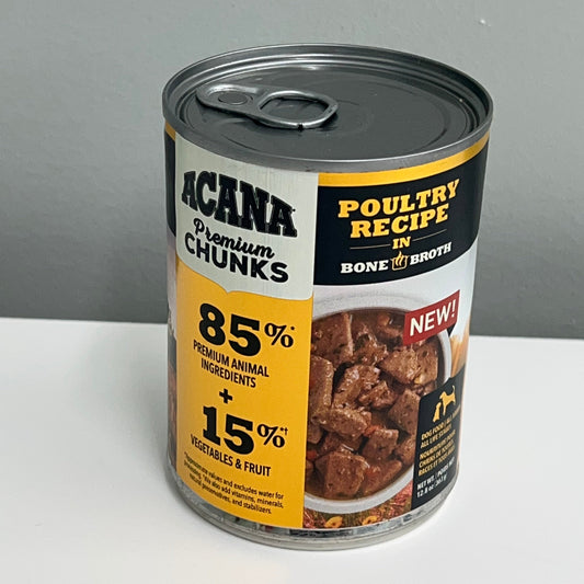 Acana Premium Chunks Poultry 12.8oz