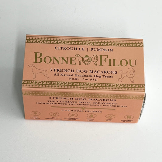 Bonne et Filou Macarons Pumpkin 3pk