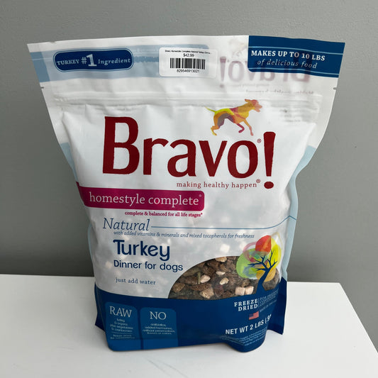 Bravo Homestyle Complete Natural Turkey Dinner 2lb