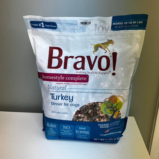 Bravo Homestyle Complete Natural Turkey Dinner 6lb